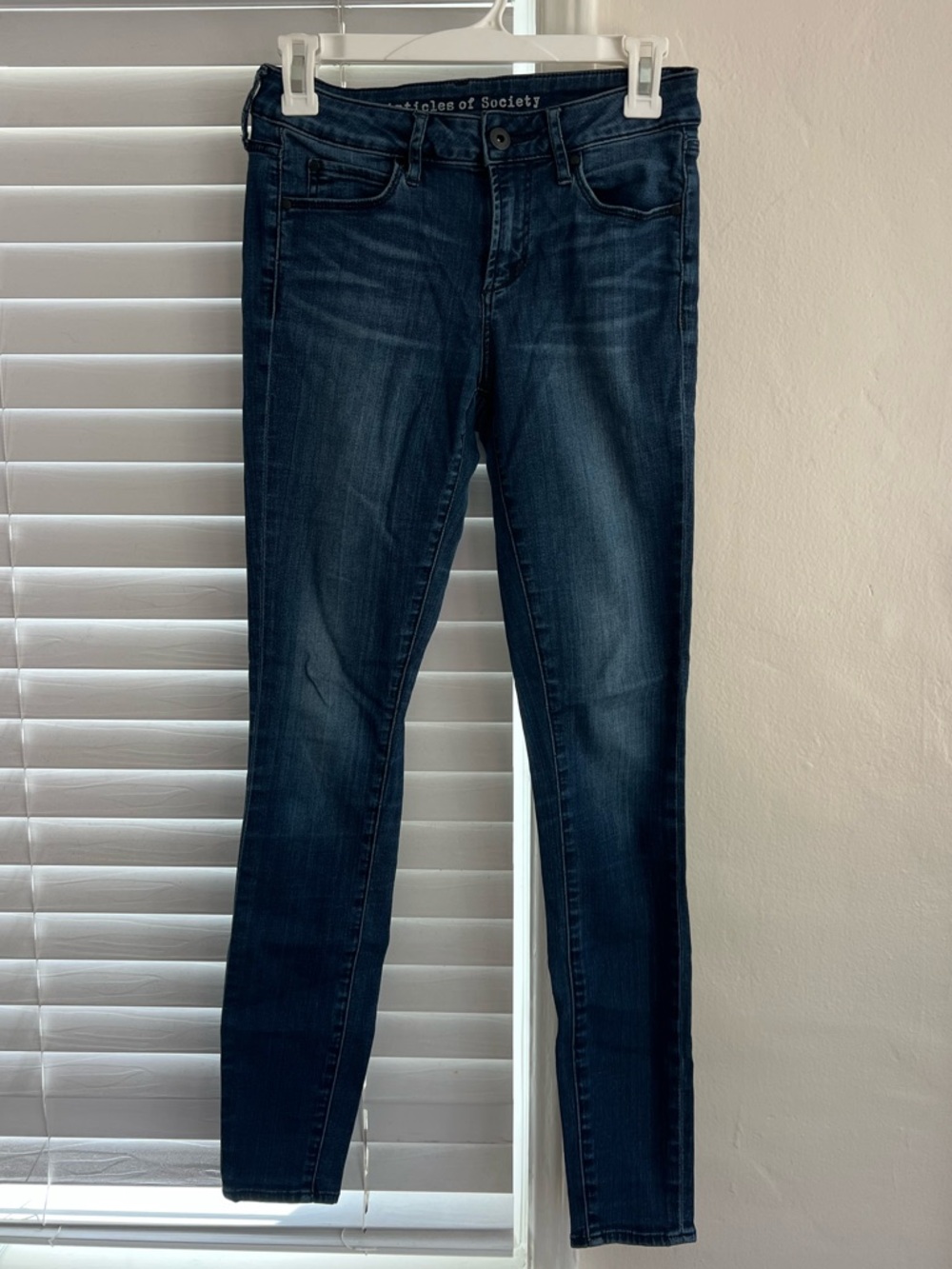 Articles Of Society Dark Blue Skinny Jeans